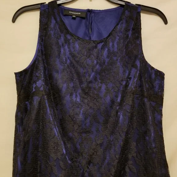 JONES WEAR 100% Polyester Shoulder Strap Top - Picture 2 of 8